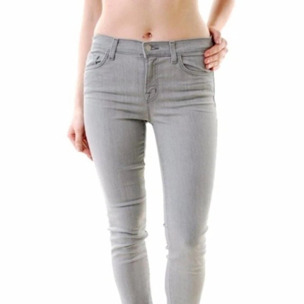 J Brand Gray Starr Skinny Leg Jeans Size 28